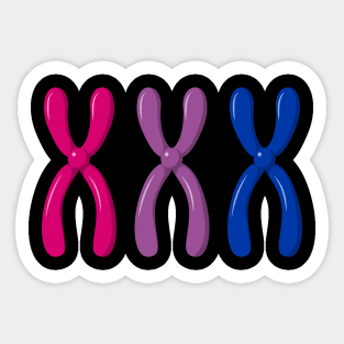 Bisexual Chromosome Sticker